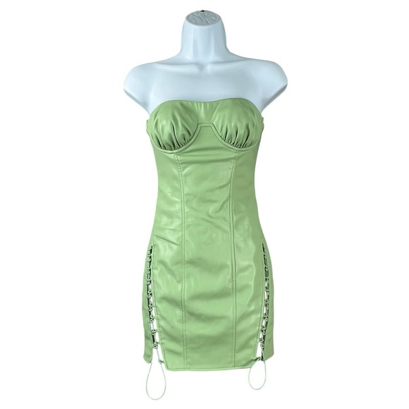 Camila Coelho Mini Dress Womens XXS Seafoam Green Coelho Sage - Picture 1 of 9